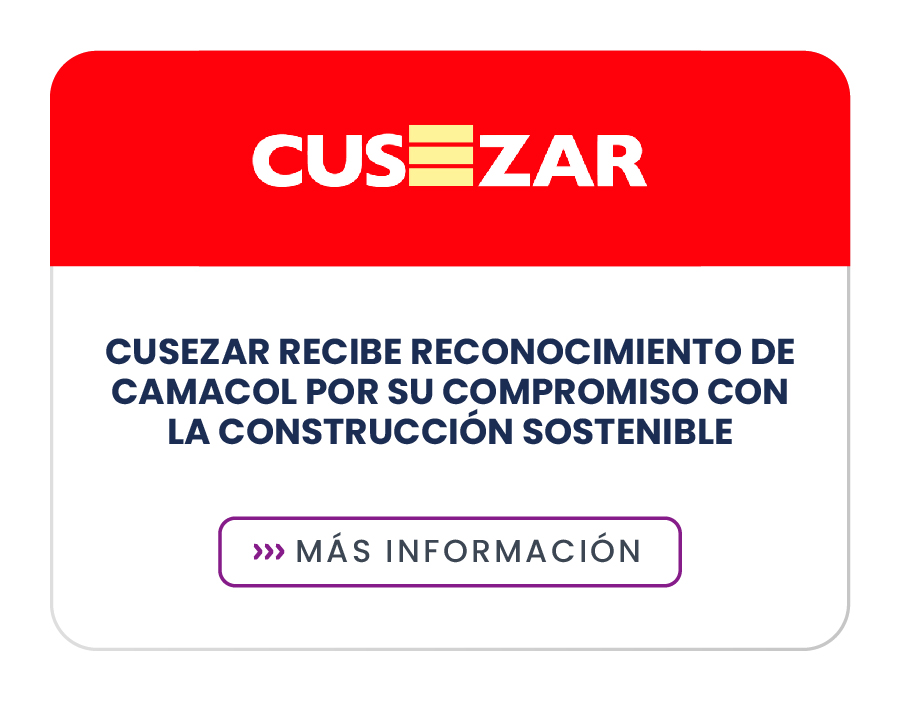 Cusezar recibe reconocimiento de Camacol por su compromiso con la construcción sostenible